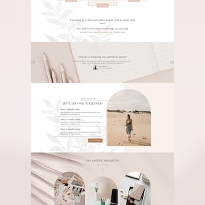 Olivia is a feminine WordPress Kadence child theme for: coaches, business strategists, creative designers, virtual assistants, social media managers, podcasters, creators of digital products (ebook, courses), service providers bloggers and more!