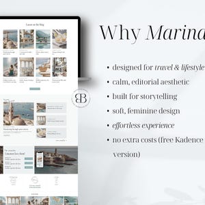 why choose this wordpress theme kadence blog template for travel lifestyle bloggers feminine design features