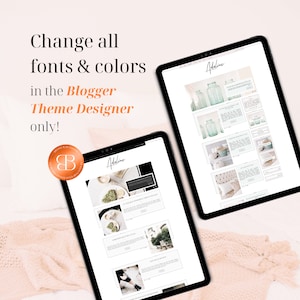 Adaline Dark Responsive Blogger template, fashion premium Blogger theme, slider lifestyle blog design, premade feminine Blogspot layout image 3