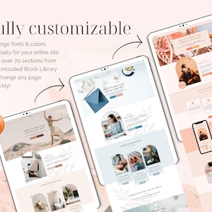 Olivia is a feminine WordPress Kadence child theme for: coaches, business strategists, creative designers, virtual assistants, social media managers, podcasters, creators of digital products (ebook, courses), service providers bloggers and more!