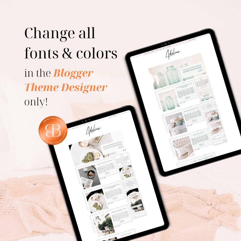 Adaline • Responsive Blogger Template, Fashion Premium Blogger Theme ...