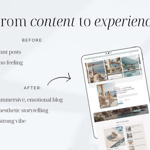 blog transformation wordpress theme from basic blog to aesthetic lifestyle website kadence template