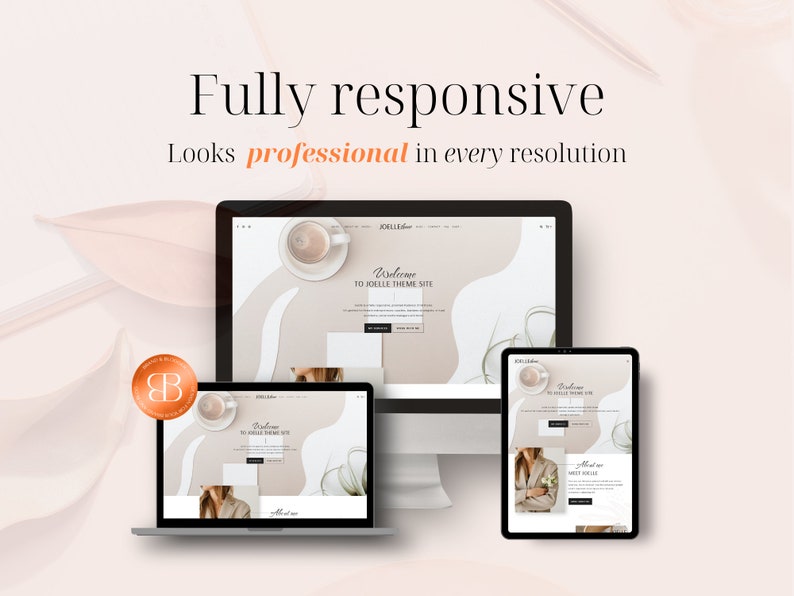 Joelle is a feminine WordPress child theme for Kadence, designed for: bloggers, podcasters, coaches, creators of digital products, business strategists, creative designers, virtual assistants, social media managers and other female entrepreneurs!