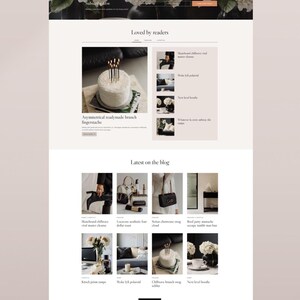 Dark Editorial Magazine WordPress Theme – Kadence blog template for fashion lifestyle blogger, influencer and mommy blogging website – Aria Dark theme design