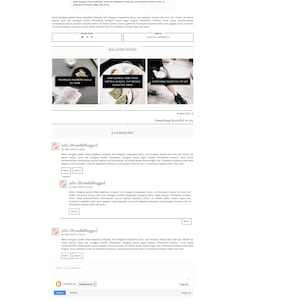 Adaline Dark Responsive Blogger template, fashion premium Blogger theme, slider lifestyle blog design, premade feminine Blogspot layout image 6