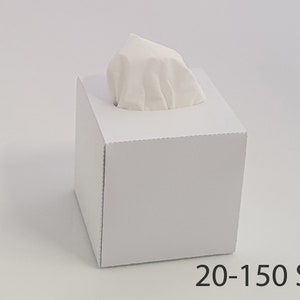 Scatola lacrime di gioia bianca 6 cm (20-150 pz.)