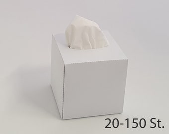 6cm Freudentränen Box weiß (20-150 St.)