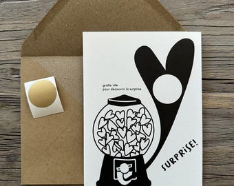 Surprise Announcement - Scratch Card