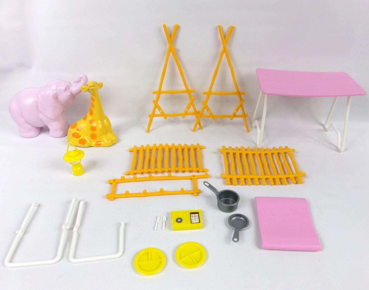 Barbie Safari – La Girafe – Mattel 1988 – Réf 1395 – Neuf