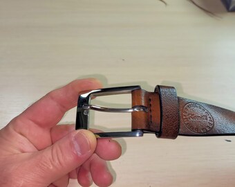 Genuine buffalo leather universal belt