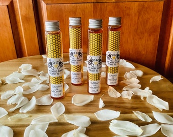Empty DIY 50ml Personalised Honey Tube Favours Ideal for Bridal n Baby Showers, Weddings, Loot Bag Fillers and Kitchen Tea Parties