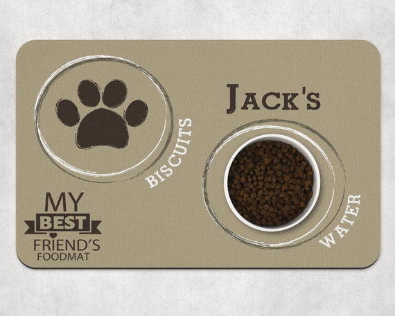 Personalised dog placemat Clearance