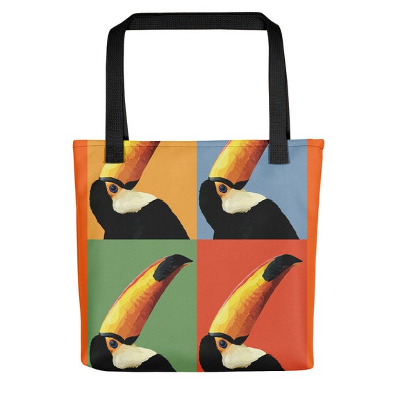 Download Printful Art Print Bags Watercolor Squirrel Tote Bag Totes ...