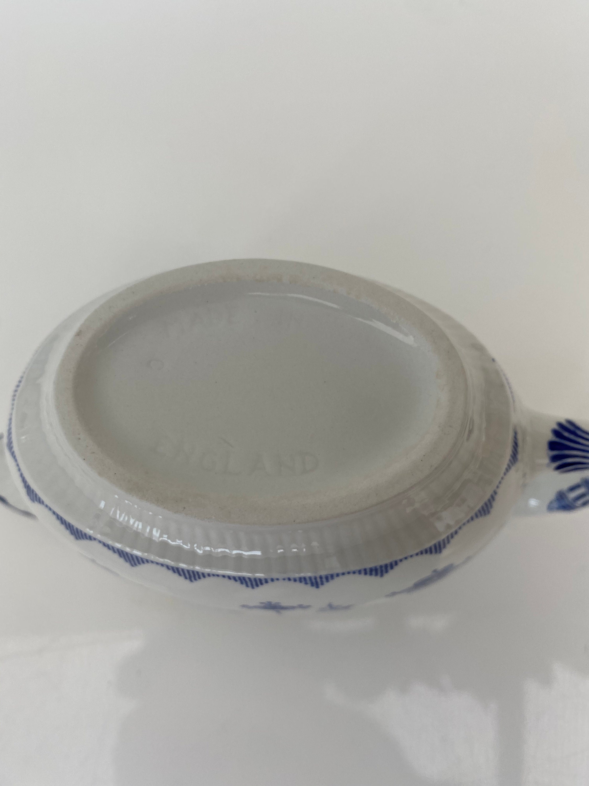 Johnson Brothers Blue and White Denmark Gravy Boat Sauce Boat Etsy