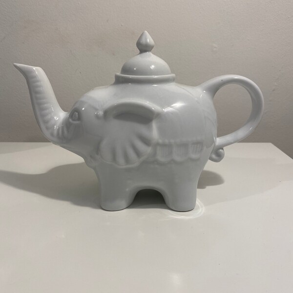 Elephant Teapot Etsy UK