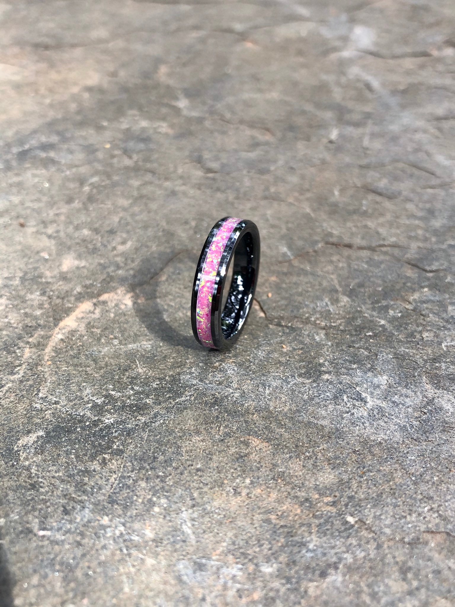Pink wedding shop band