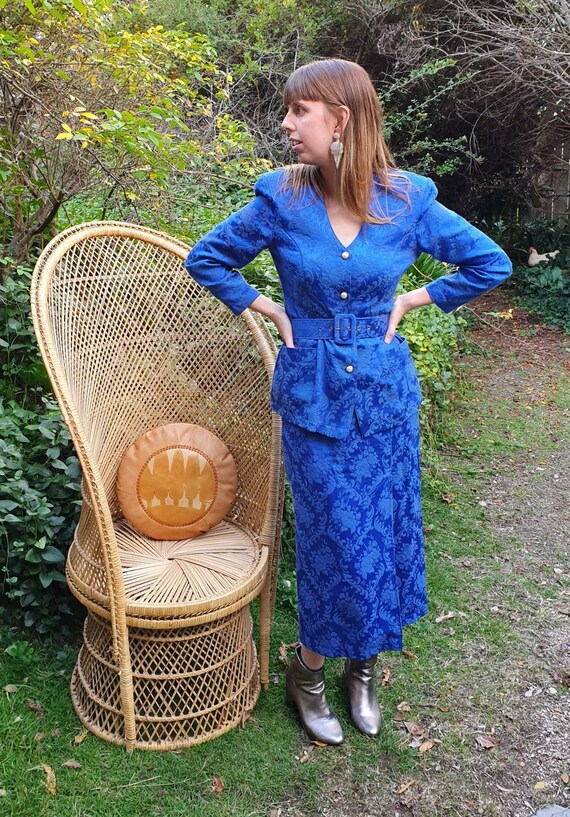 AMAZING 80s Fran Fine Inspired 2 Piece Suit // ret