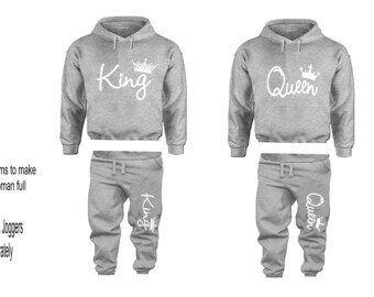 king and queen hoodies fyndiq
