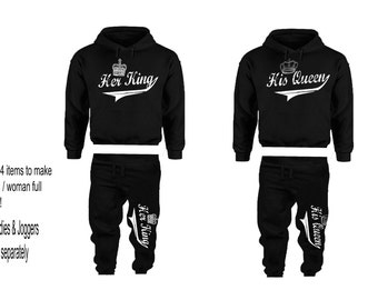 king and queen hoodies fyndiq