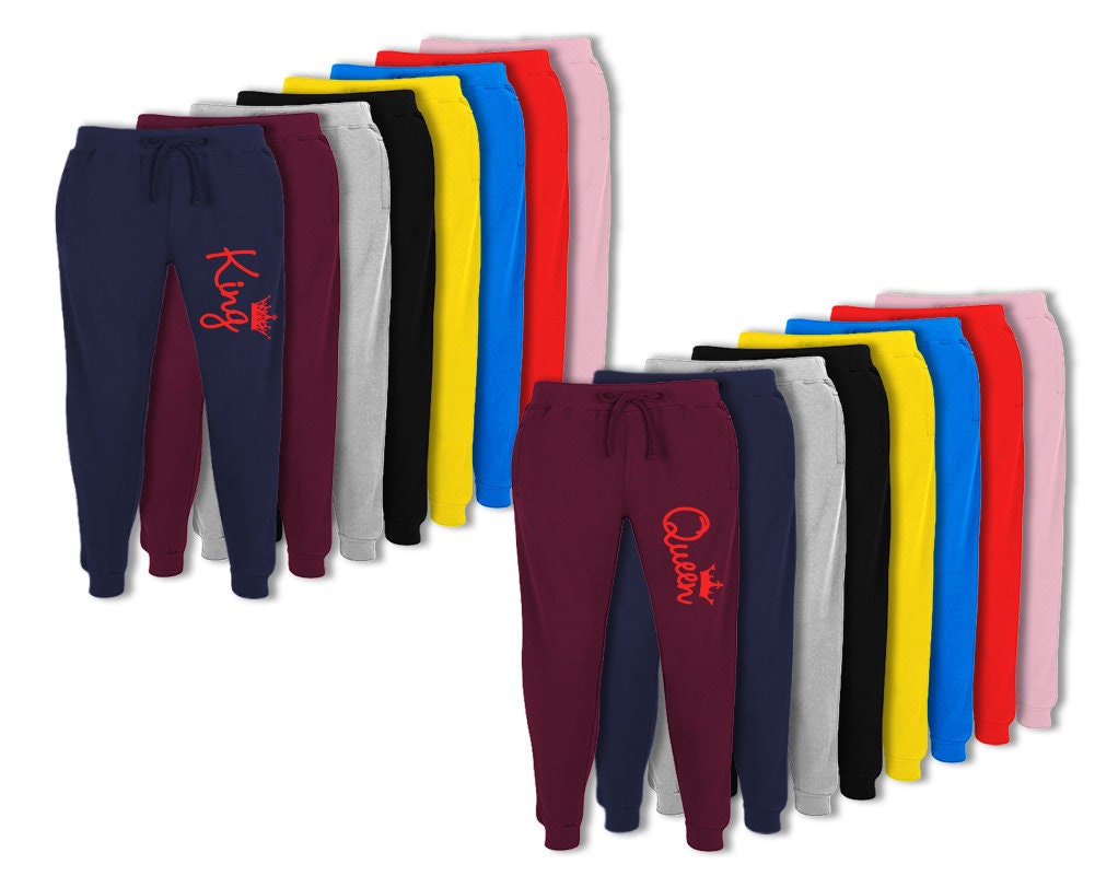 【VETEZE】23SS★ Raja String Sweatpants Red King Queen Sweats Jogger Pants Sweatpants King Queen