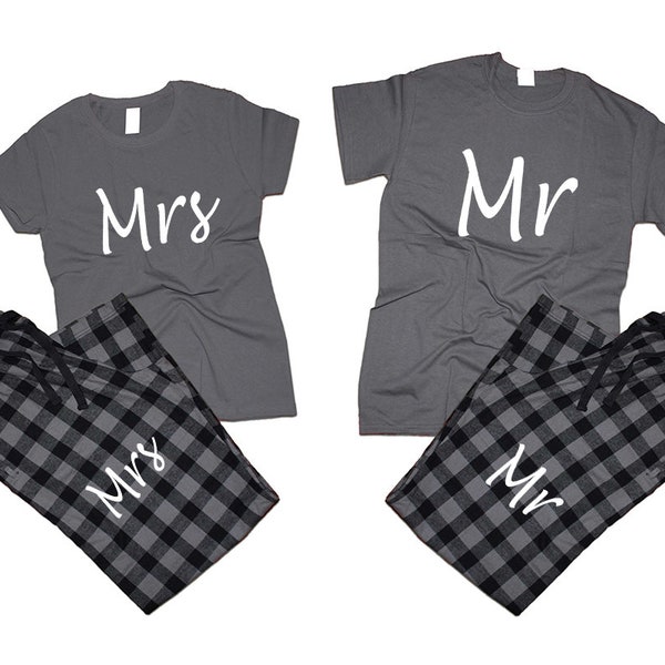 Mr Mrs Tshirt Christmas - Etsy