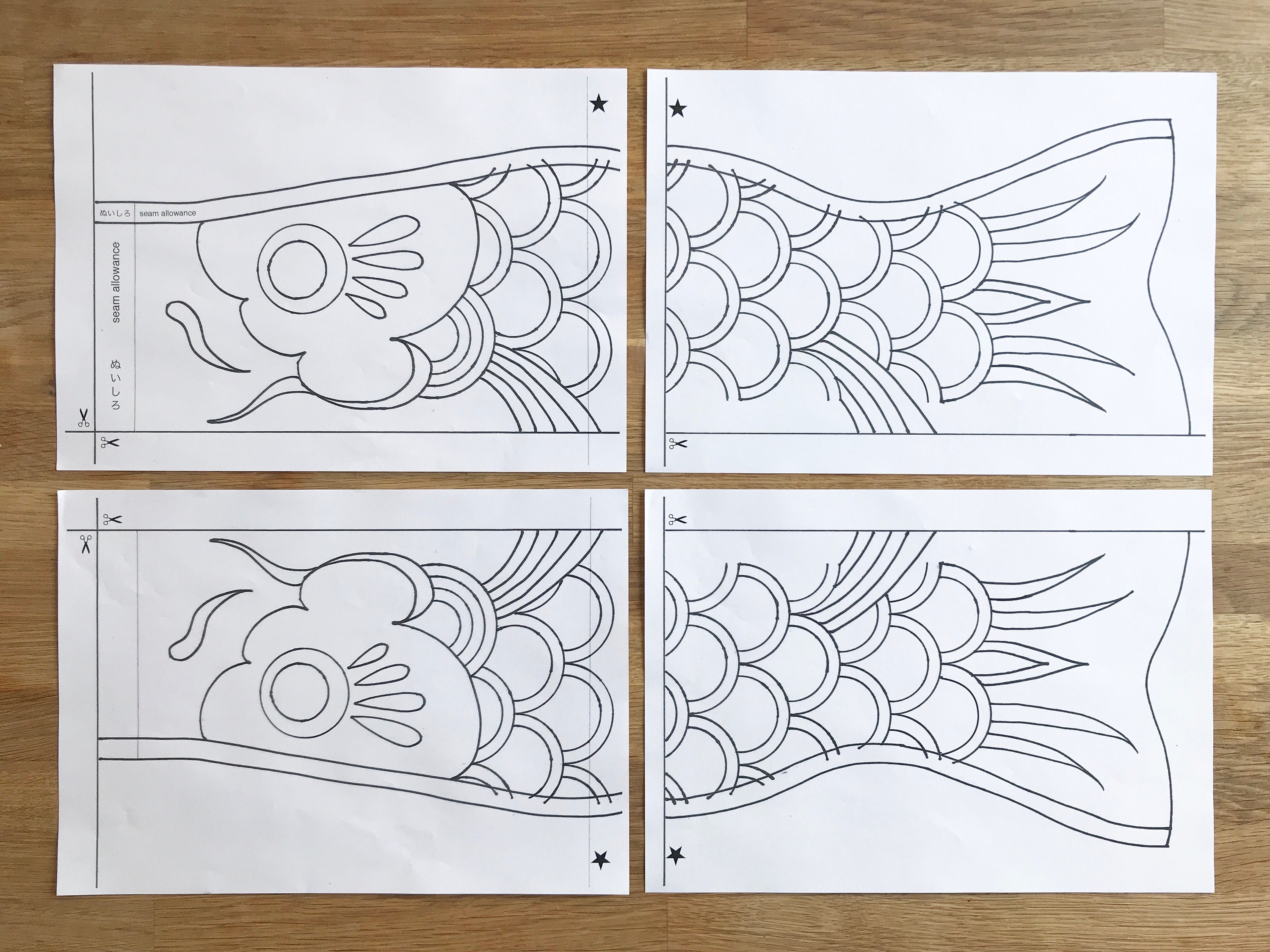Sahiko Koinobori / Instant Download Patternpdf - Etsy