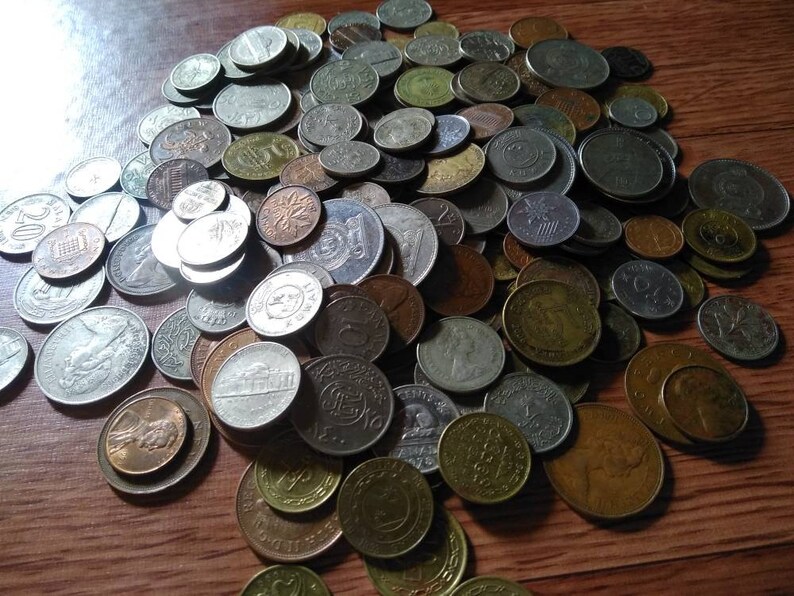 Vintage coins