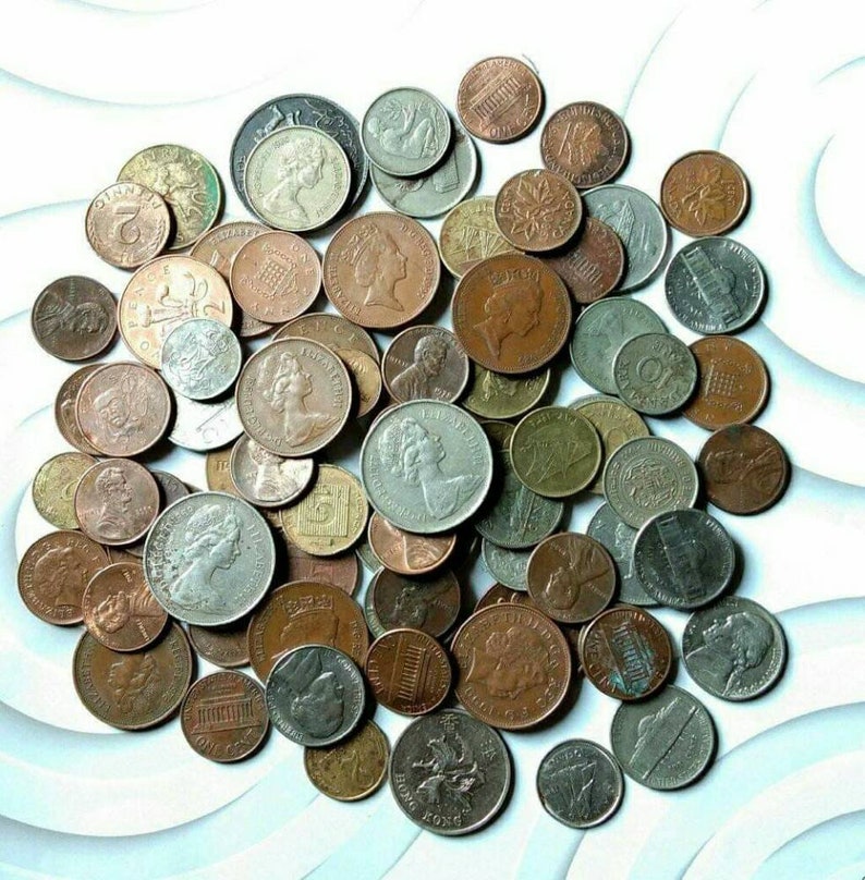 Vintage coins