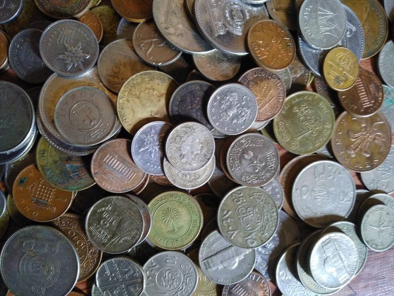 Vintage coins