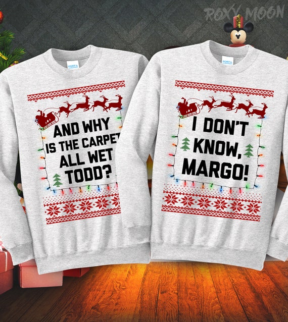 Why Is The Carpet All Wet Todd Funny Ugly Christmas Matching T-Shirt Why Is The Carpet All Wet Todd Funny Ugly Christmas Matching T-Shirt