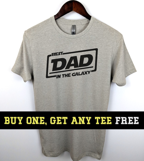 Mens Best Dad In The Galaxy Father's Day Gift T-Shirt Mens Best Dad In The Galaxy Father's Day Gift T-Shirt
