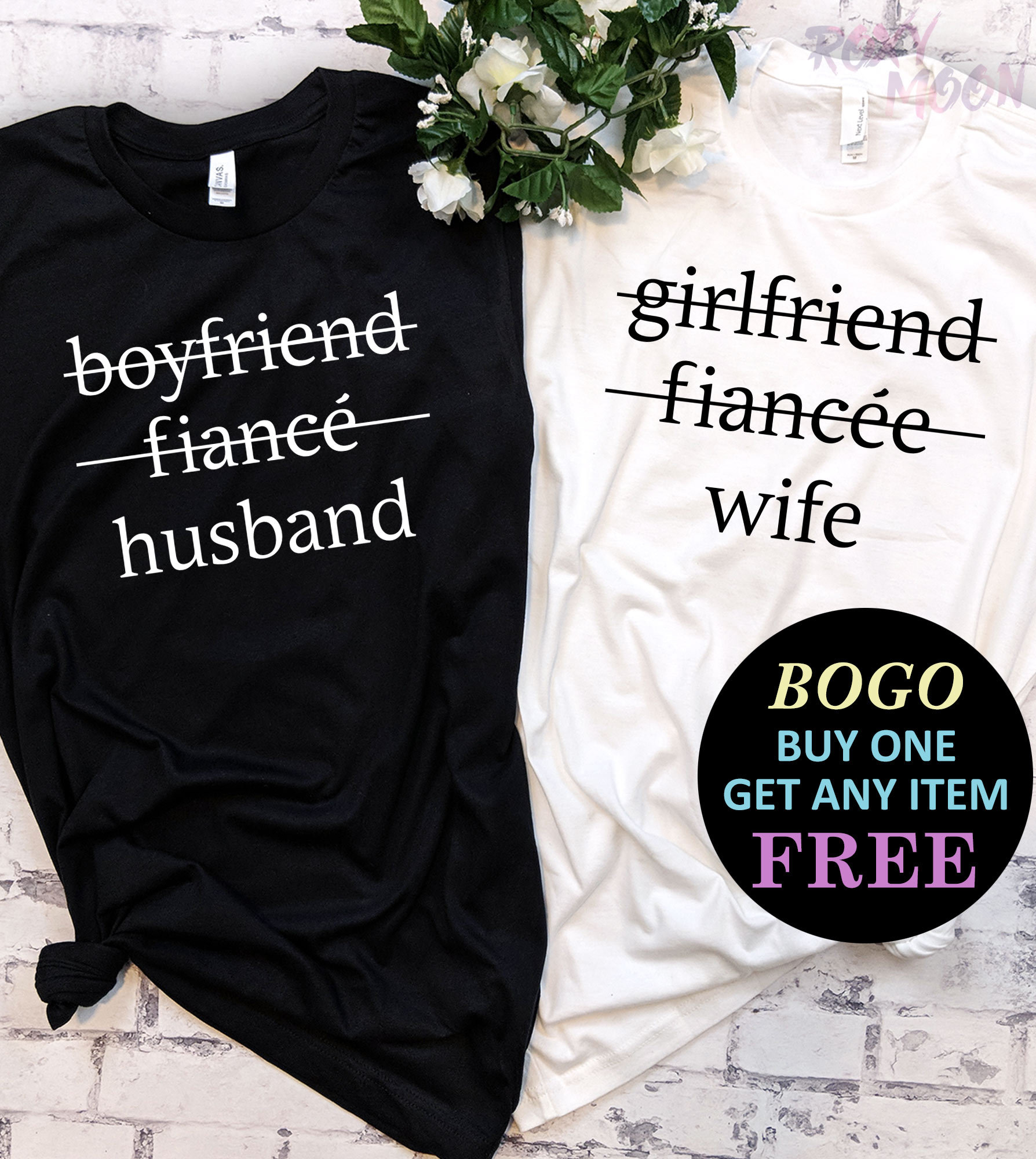 Girlfriend Fiance Wife T-shirt Husband Shirt Engagement - Etsy
