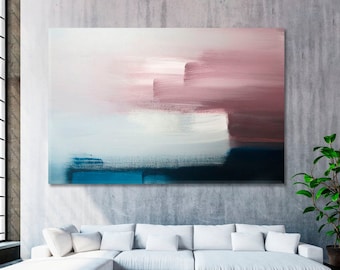 Modern Abstract Art Canvas Print, Dream Abstract Wall Art, Creative Wall Panels, Colorful Modern Art Design, Large Wall Decor Canvas Print