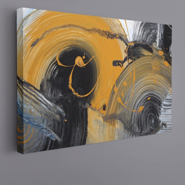 Gray White Yellow Etsy