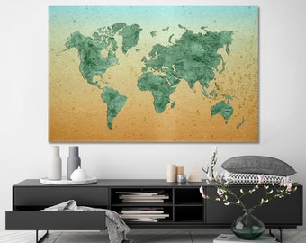 Abstrakte Weltkarte Multi Panels, Weltkarte Poster, Weltkarte Poster, Weltkarte Kunstdruck, Weltkarte Kunstdruck, Weltkarte Kunstdruck auf Leinwand, Weltkarte Poster