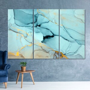 Marble Wall Decor, Marble Canvas Print, Beautiful Abstract Art, Modern ...
