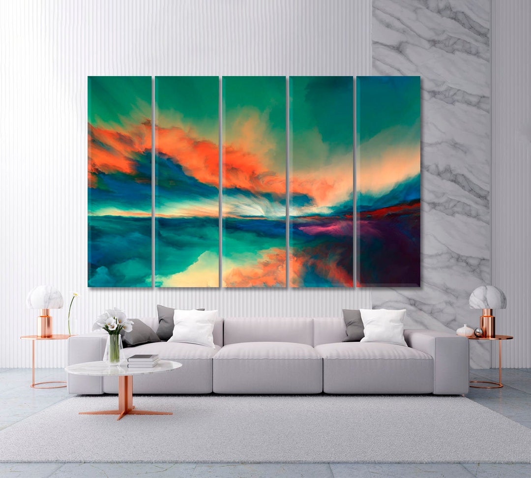 Sunset of Never Cloud Scape Psychedelic Surreal Art Virtual - Etsy