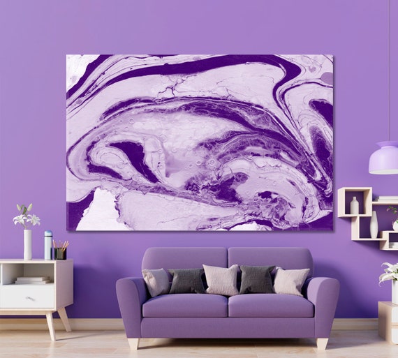 Purple wall decor discount