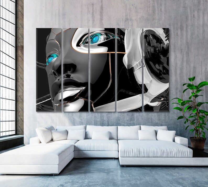 Virtual Reality Amazing Wall Art Design RD Rendering on Etsy