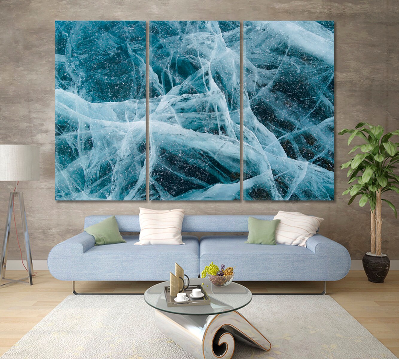 Ice Pattern Abstract Frost Unique Ice Pattern Art Print Ice - Etsy UK