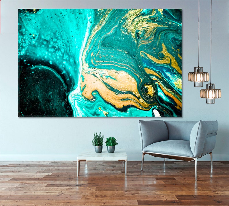 Oriental Wall Art Office Art Abstract Canvas Print Abstract - Etsy