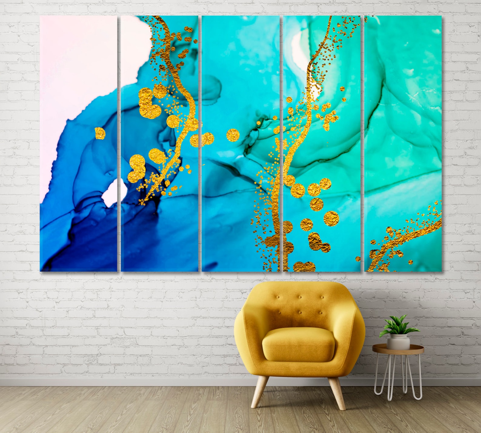 Contemporary Design Wall Art, Abstract Concept Wall Decor, Large Wall ...