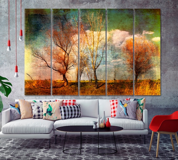 Trees Wall Art Abstract Tree Canvas Print Nature Home Decor - Tree Canvas Wall Art Nature Trees Wall Art Abstract Tree Canvas Print Nature Home Decor - Tree Canvas Wall Art Nature