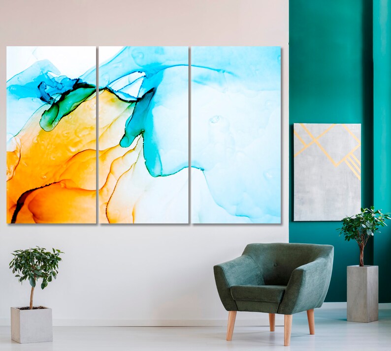 Large Marble Wall Art Abstract Wall Art Marble Split Art Etsy