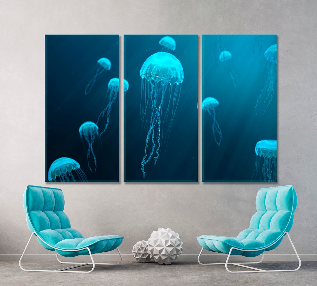 Jellyfish Acrylic Bathroom Mirror Birthday Wedding Gift PERSONALISED 4 FREE
