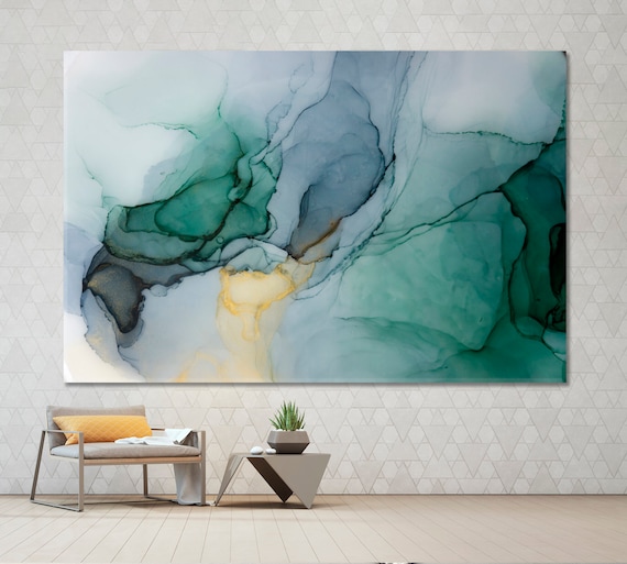 abstract wall art print large canvas wave wall art nature canvas print  ready to hung - Scandi Home abstract_print abstract_wall_art