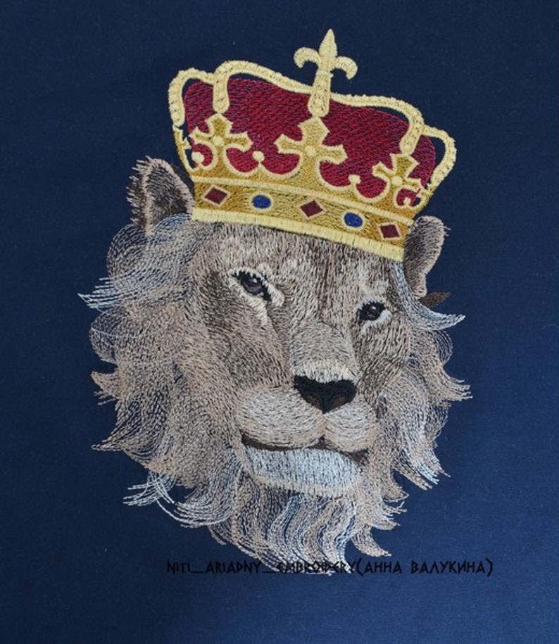 Embroidery Design the Lion King Etsy