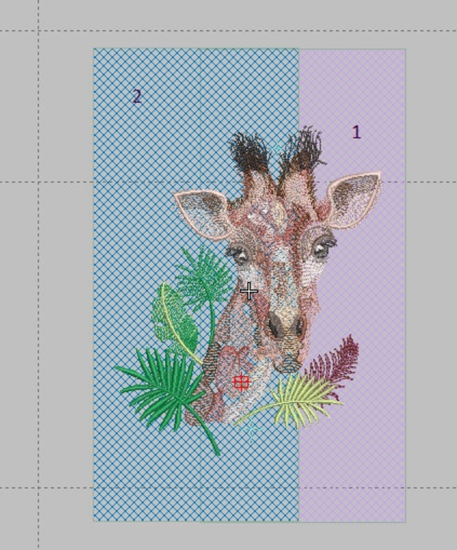 Design for machine embroidery Giraffe Etsy