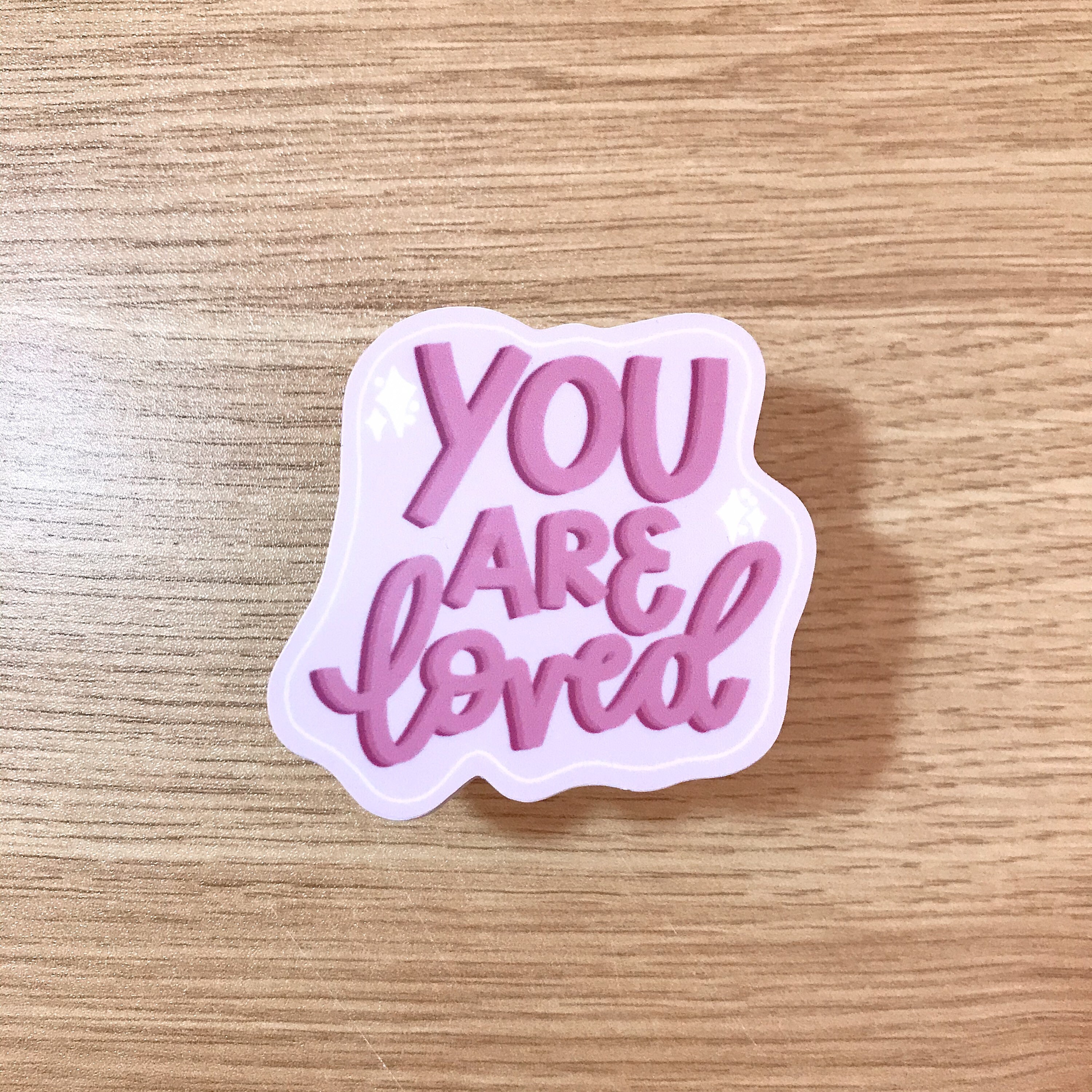 You Are Loved Sticker Waterproof Sticker Hydro Flask Etsy