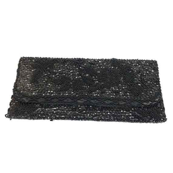Vintage Beaded Sequin Clutch or Purse 1960's